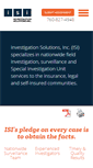 Mobile Screenshot of investigation-solutions.com